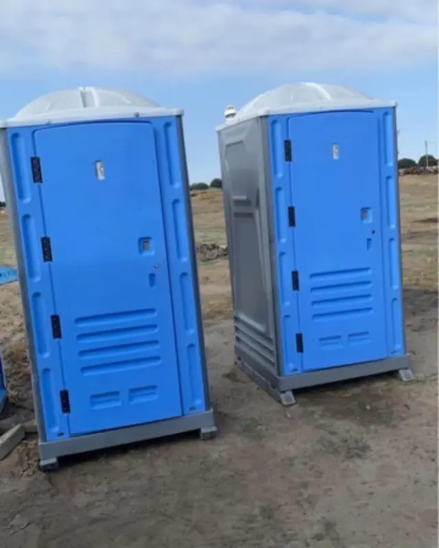 Portable restroom rental example